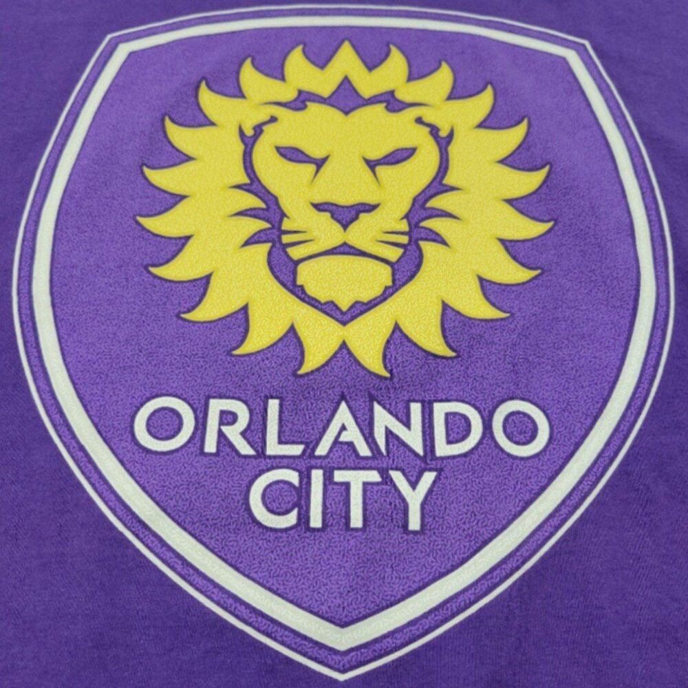 MLS Orlando City Shirt Size Large The Lions Soccer T-Shirt Graphic Print T-Shirt - Picture 4 of 6